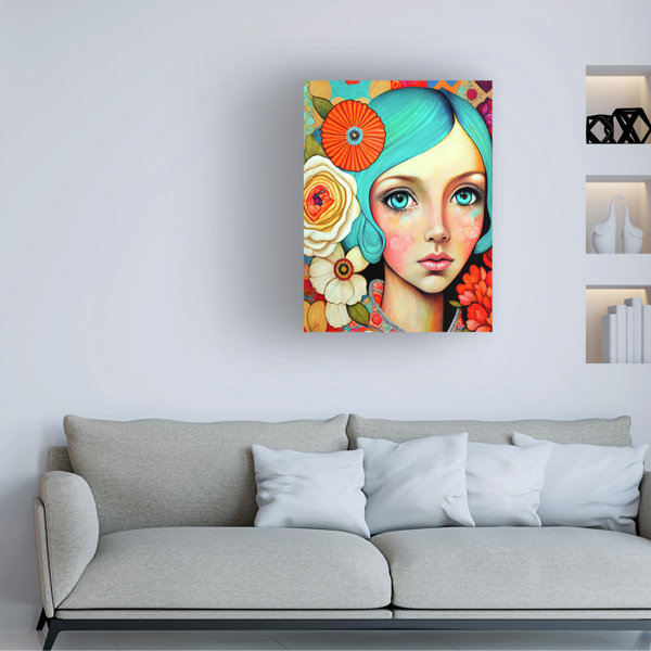 Winston Porter People Maggies Blues Cyrene Framed On Canvas Painting